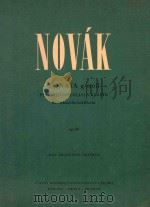 Vitezslav Novak  op.68  SONATA g moll pro violoncello a klavir fur Violoncello und Klavier（1961 PDF版）