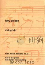 string trio 1984 PDF电子版封面 larry pruden