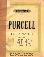 SONATEN  FUR ZWEI VIOLINEN VIOLONCELLO   UND BASSO CONTINUO（ PDF版）