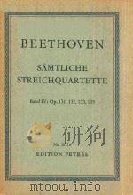 SAMTLICHE STREICHQUARTETTE  Herausgegeben von Joseph Joachim und Andreas Moser  BAND IV（ PDF版）