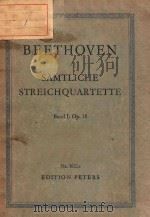 SAMTLICHE STREICHQUARTETTE  Herausgegeben von Joseph Joachim und Andreas Moser  BAND  I（ PDF版）