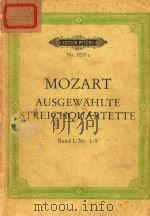 AUSGEWAHLTE STREICHQUARTETEET Band 1: Nr.1-5（ PDF版）