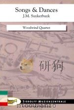 SONGS & BANCES FOR WOODWIND QUARTET（ PDF版）