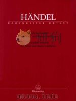 SAMTLICHE SONATEN FUR OBOE UND BASSO CONTINUO PDF电子版封面 TERENCE BEST HANDEL