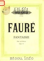FANTAISIE FUR FLOTE UND KLAVIER OPUS 79（ PDF版）