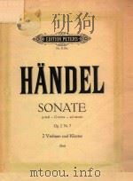 SONATE GMOLL FUR 2 VIOLINEN UNDPIANOFORTE（ PDF版）
