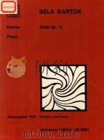 SUITE OP.14 FUR KLAVIER（ PDF版）