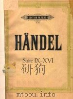 KOMPOSITIONEN FUR KLAVIER SUITE IX-XVI（ PDF版）