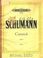 CARNAVAL KLAVIER ZU 2 HANDEN（ PDF版）