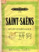 KLACIERWERKE CEUVIERS POUR PIANO · PIANO WORKS PDF电子版封面
