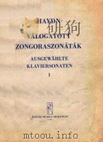 AUSGEWAHLTE KLAVIER SONATEN I PDF电子版封面 JOSEPH HAYDN
