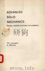 ADVANCED SOLID MECHANICS（1980 PDF版）