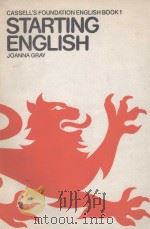 STARTING ENGLISH A NEW BEGINNER'S COURSE（1981 PDF版）