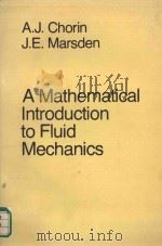 A MATHEMATICAL INTRODUCTION TO FLUID MECHANICS（1979 PDF版）