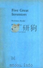 FIVE GREAT INVENTORS ROSEMARY BORDER RANGE 6 FACT PDF电子版封面