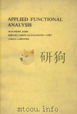 APPLIED FUNCTIONAL ANALYSIS（1979 PDF版）