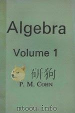 ALGEBRA VOLUME 1（1974 PDF版）