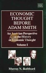 Economic Thought before Adam Smith An Austrian Perspective on the History of Economic Thought Volume（1995 PDF版）