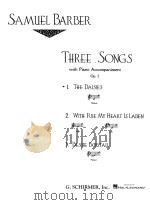 The daisies with piano accompanient Op. 2 1936 PDF电子版封面 Samuel Barber