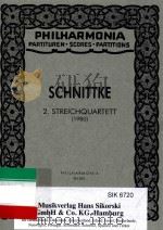 2.STREICHQUARTETT(1980) 1981 PDF电子版封面 9783702405731
