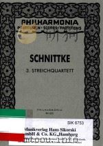 3.STREICHQUARTETT(1983) 1984 PDF电子版封面 9783702405366