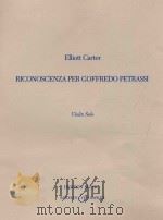 Riconoscenza per goffredo petrassi (Violin Solo)（1984 PDF版）