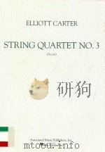 String quartet no. 3  (1998 EDITION)  AMP 7303（1998 PDF版）
