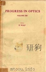 PROGRESS  IN  OPTICS  VOLUME  XIII（1976 PDF版）