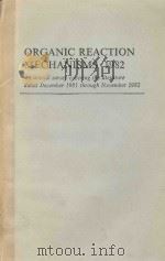 ORGANIC REACTION MECHANISMS·1982（1984 PDF版）