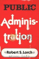 PUBLIC ADMINISTRATION（1978 PDF版）