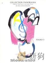 COLLECTION PANORAMA dirigée par Daniel-Lesur et Jean-Jacques Werner OEUVRES CONTEMPORAINES PIANO 1984 PDF电子版封面