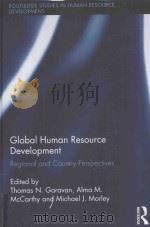 global human resource development：regional and country perspectives（ PDF版）