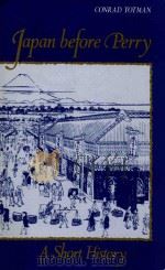 JAPAN before PERRY  A Short History（1981 PDF版）