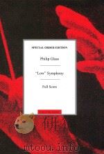 “Low” Symphony  Full Score（1992 PDF版）