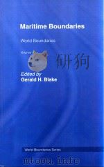 Maritime Bundaries World Boundaries Volume 5（1994 PDF版）