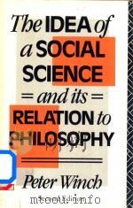 The Idea of A Social Science and Its Relation to Philosophy Second Edition（1990 PDF版）