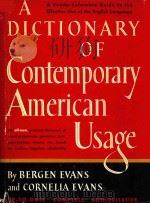 A DICTIONARY OF CONTEMPORARY AMERICAN USAGE（1957 PDF版）