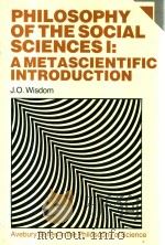 Philosophy of the Social Sciences I:A Metascientific Introduction（1987 PDF版）