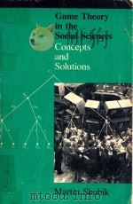 Game Theory in the Social Sciences Concepts and Solutions（1984 PDF版）