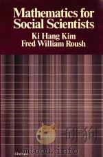 MATHEMATICS FOR SOCIAL SCIENTISTS（1980 PDF版）