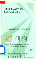 Data Analysis An Introduction（1995 PDF版）