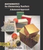 MATHEMATICS FOR ELEMENTARY TEACHERS A BALANCED APPROACH（1987 PDF版）