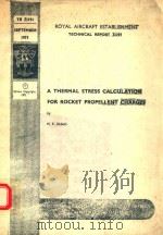 ROYAL AIRCRAFT ESTABLISHMENT TECHNICAL REPORT 71191（1971 PDF版）