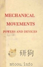 MECHANICAL MOVEMENTS POWERS AND DEVICES（1978 PDF版）
