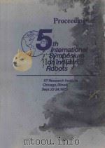 5TH INTERNATIONAL SYMPOSIUM ON INDUSTRIAL ROBOTS（1975 PDF版）