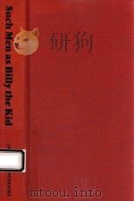 SUCH MEN AS BILLY THE KID（1994 PDF版）