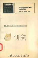 COMPONENTS AND MATERIALS PART 6（1974 PDF版）