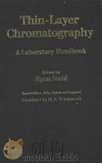 THIN-LAYER CHROMATOGRAPHY A LABORATORY HANDBOOK（1969 PDF版）