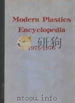 MODERN PLASTICS ENCYCLOPEDIA 1975-1976（ PDF版）