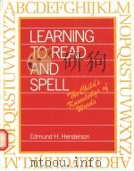 LEARNING TO READ AND SPELL: THE CHILD'S KNOWLEDGE OF WORDS（1981 PDF版）